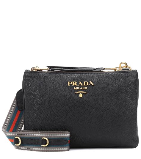 prada black logo crossbody bag|Prada crossbody bag price.